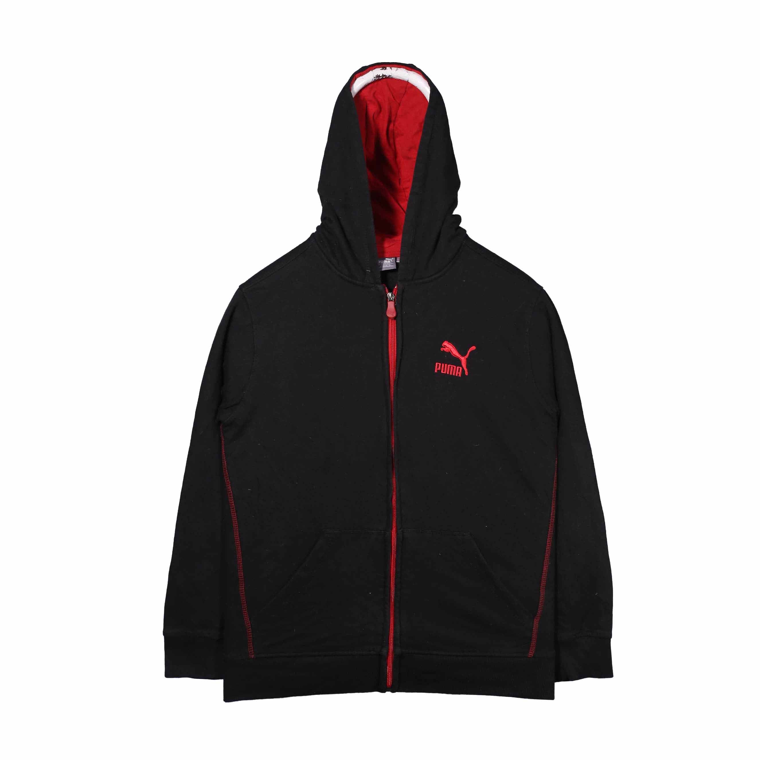 PUMA BLACK HOODIE SWAG KICKS