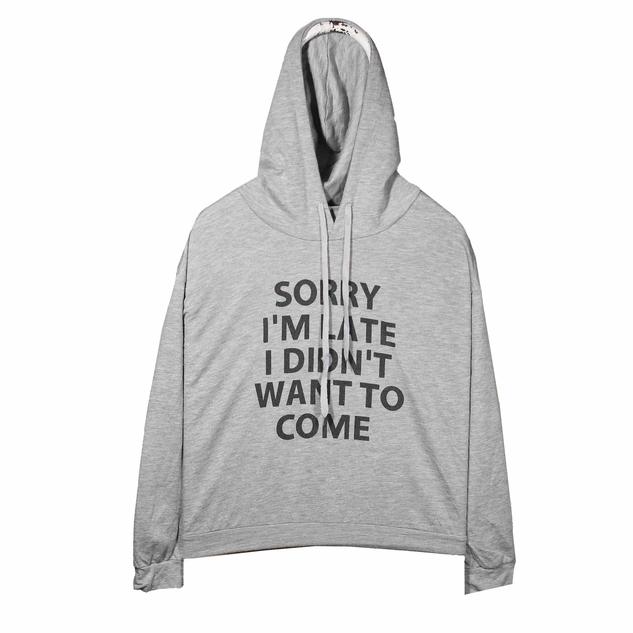 CLASSIC MEN GREY HOODIE SWAG KICKS