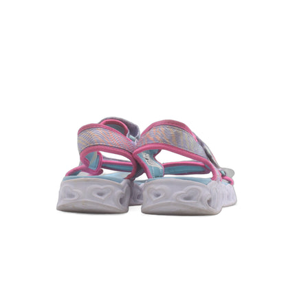 SKECHERS Heart Lights Rainbow Lux Light-Up Sandal