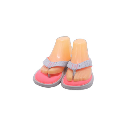 Nike Ultra Comfort Grey Pink Flip Flop Slide