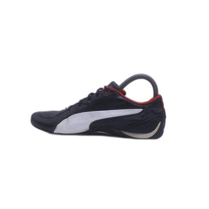 Vintage PUMA Y2K 00's Archives Moto Black Leather Shoe