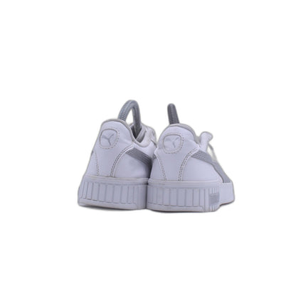 Puma Women’s Carina Mid White Leather Sneaker