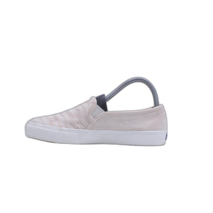 KEDS Double Decker Slip On Ribbed Wave Cream Shoe