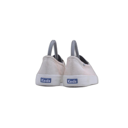 KEDS Double Decker Slip On Ribbed Wave Cream Shoe