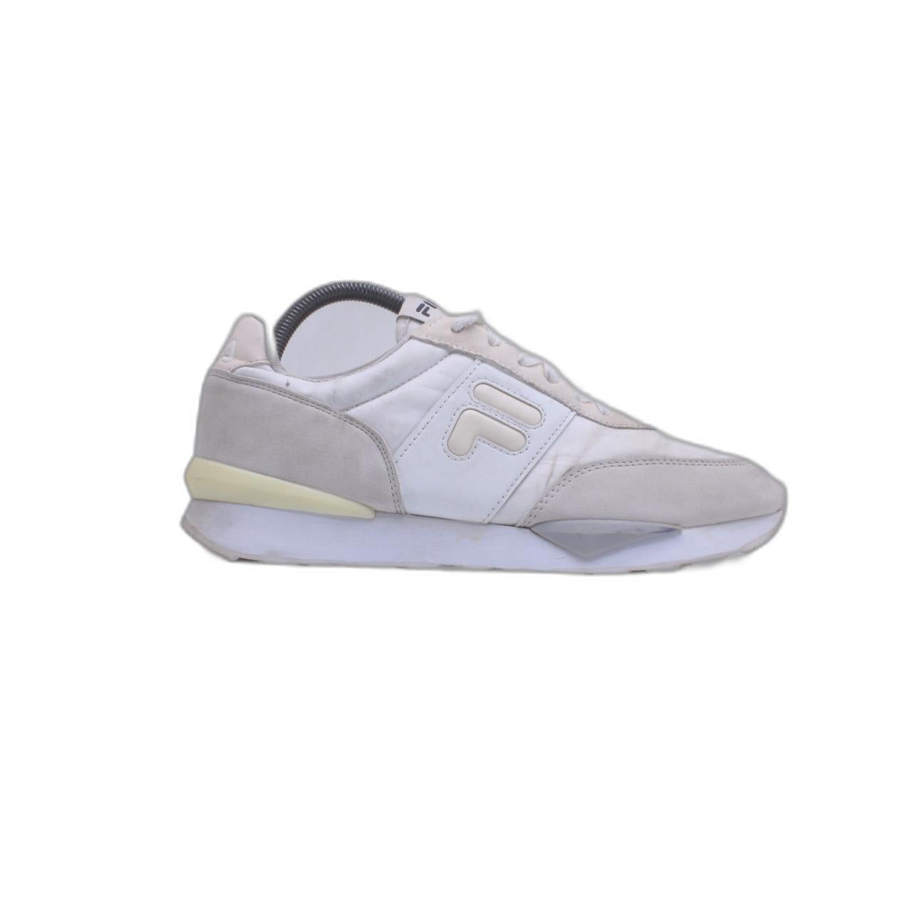 Fila Orbit Low White Patent Leather Sneaker