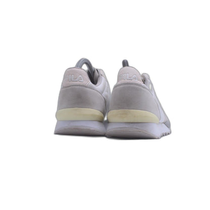 Fila Orbit Low White Patent Leather Sneaker