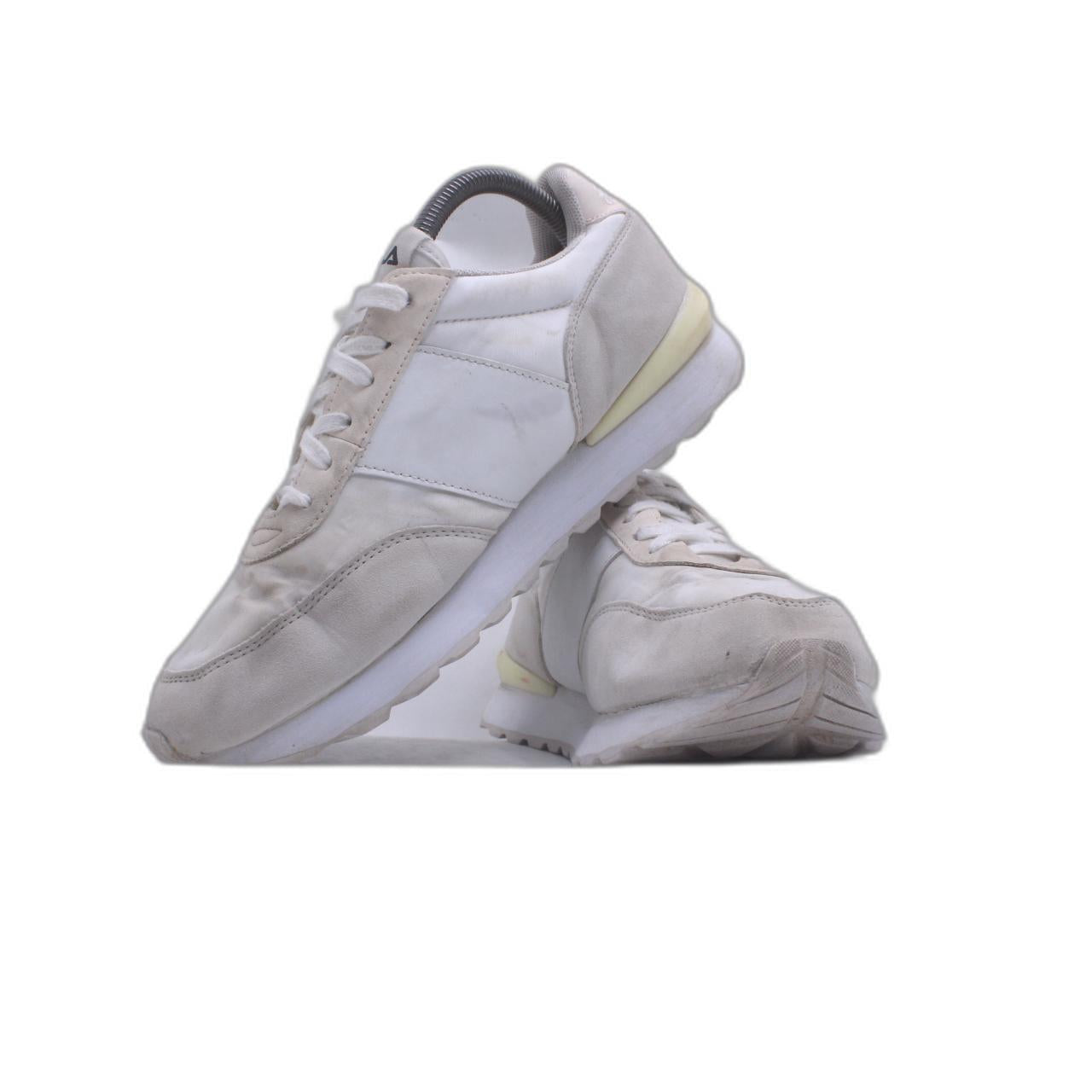 Fila Orbit Low White Patent Leather Sneaker