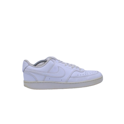 Nike Ebernon Low Triple White Athletic Sneaker