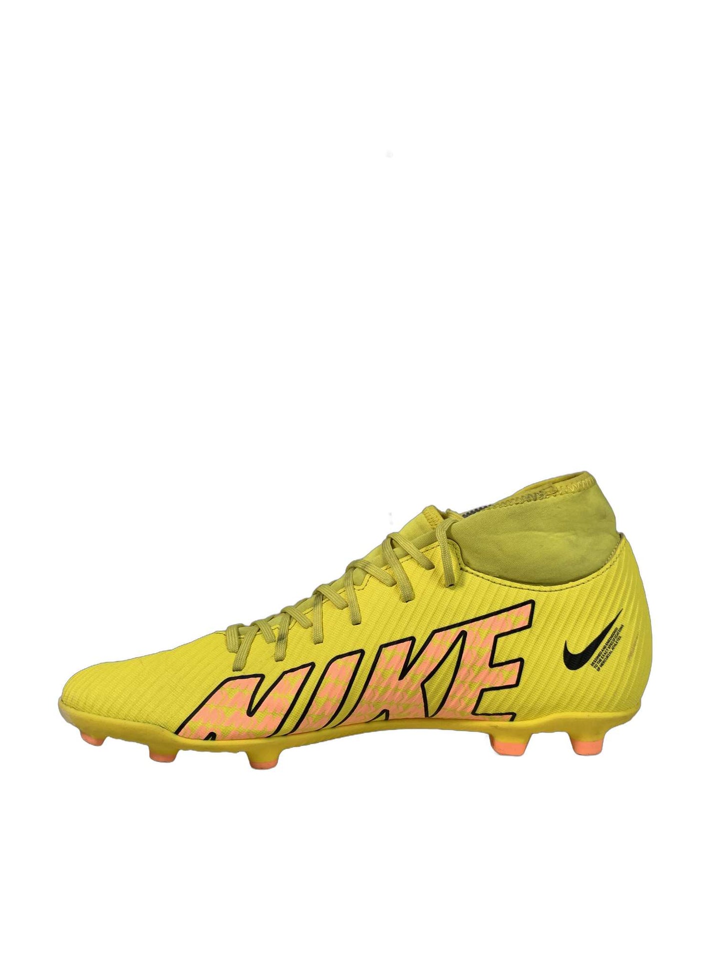 Nike Mercurial Yellow Football Cleat