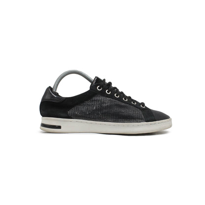 GEOX BLACK CASUAL SHOE