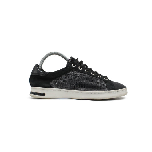 GEOX BLACK CASUAL SHOE