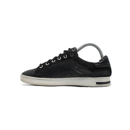 GEOX BLACK CASUAL SHOE