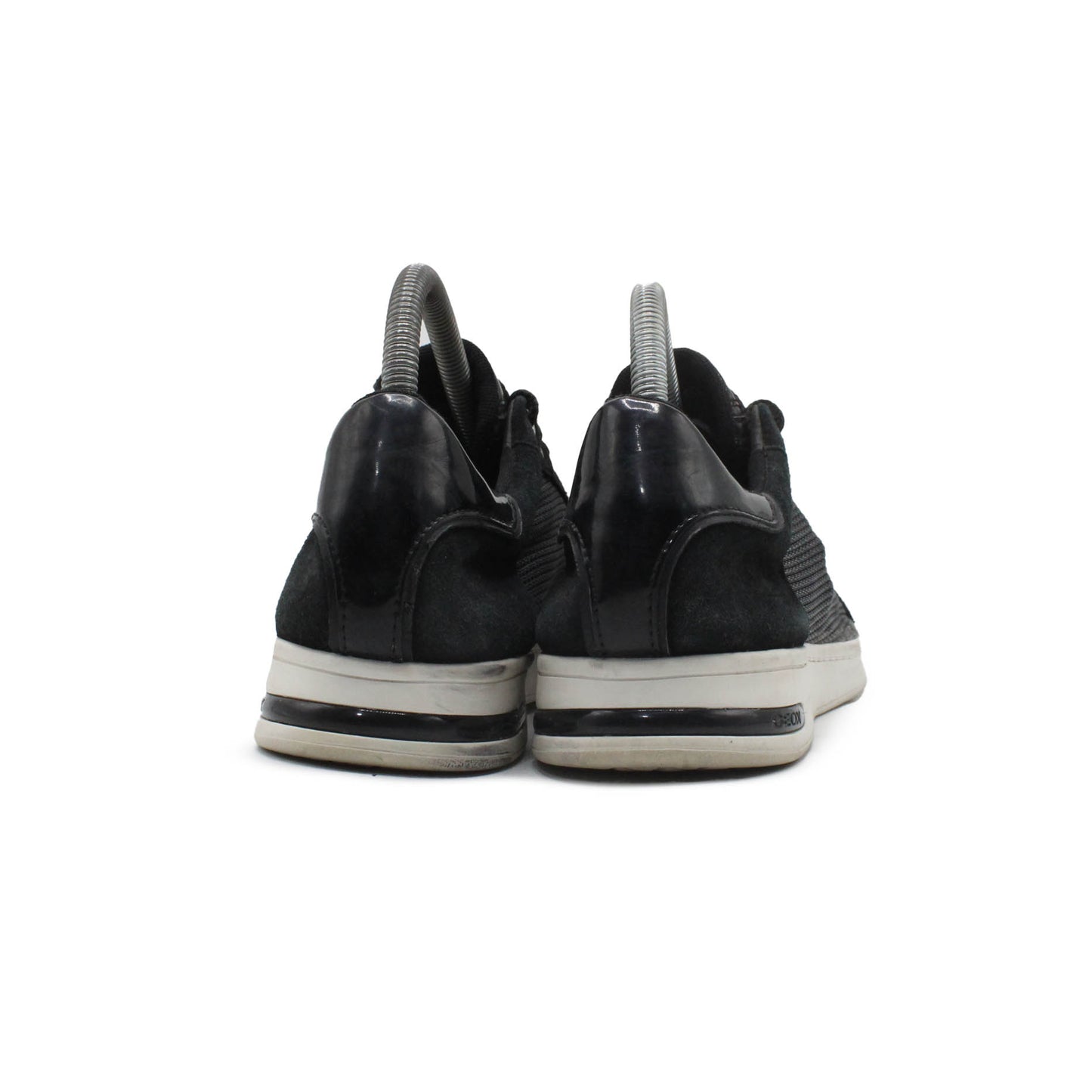 GEOX BLACK CASUAL SHOE