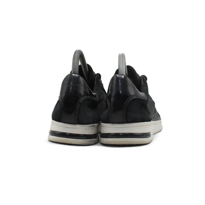 GEOX BLACK CASUAL SHOE