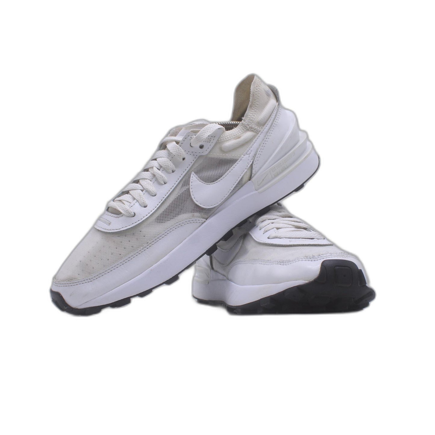 Nike Waffle One White Black Women Shoe