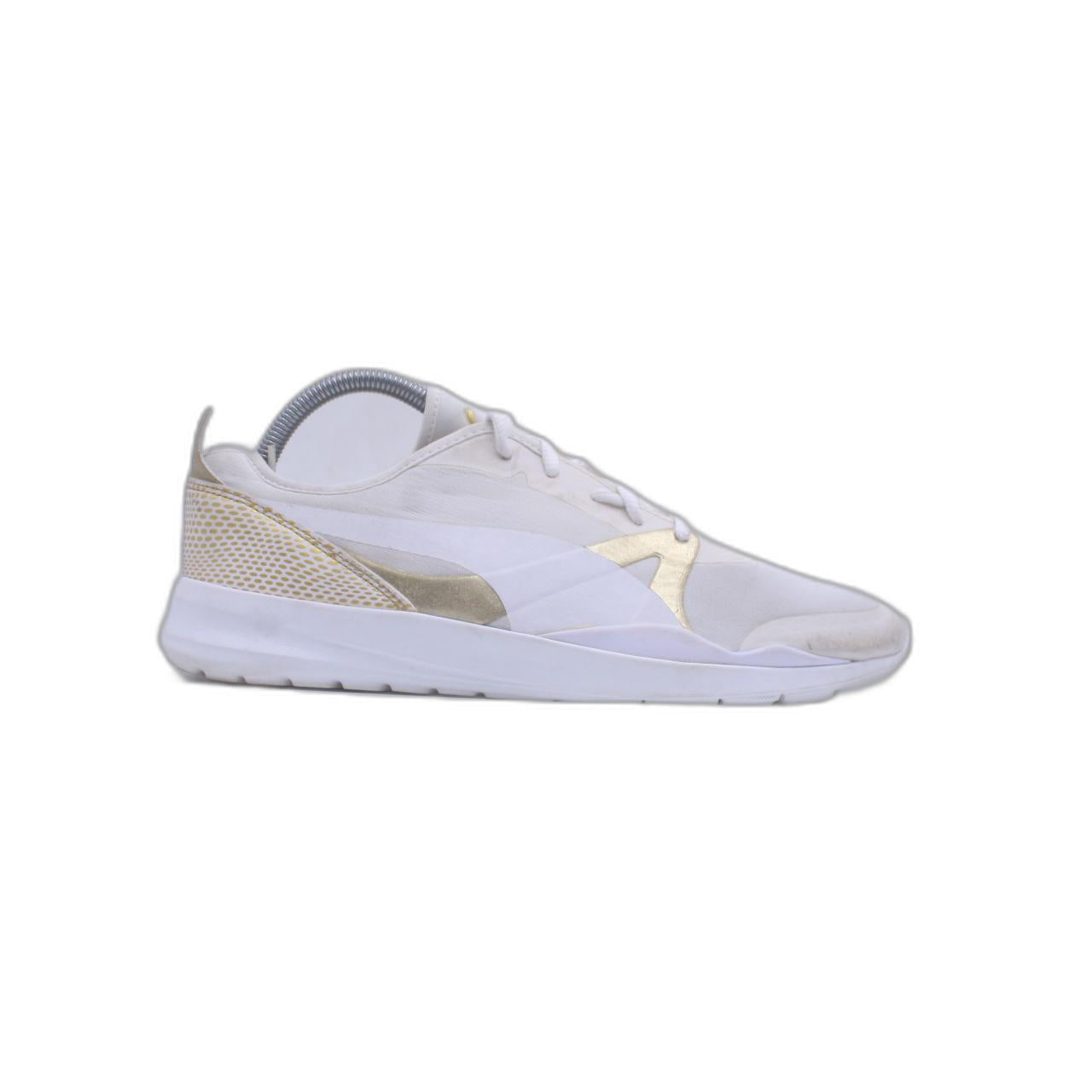 Puma Duplex Evo Knit Textile Mens Lace Up Trainer