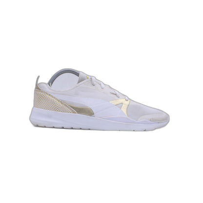 Puma Duplex Evo Knit Textile Mens Lace Up Trainer