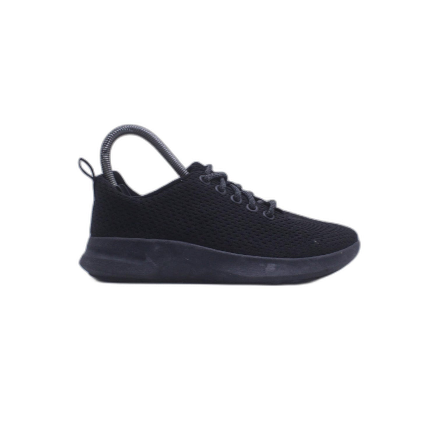 Athletic Work Memory Foam Black Shoe