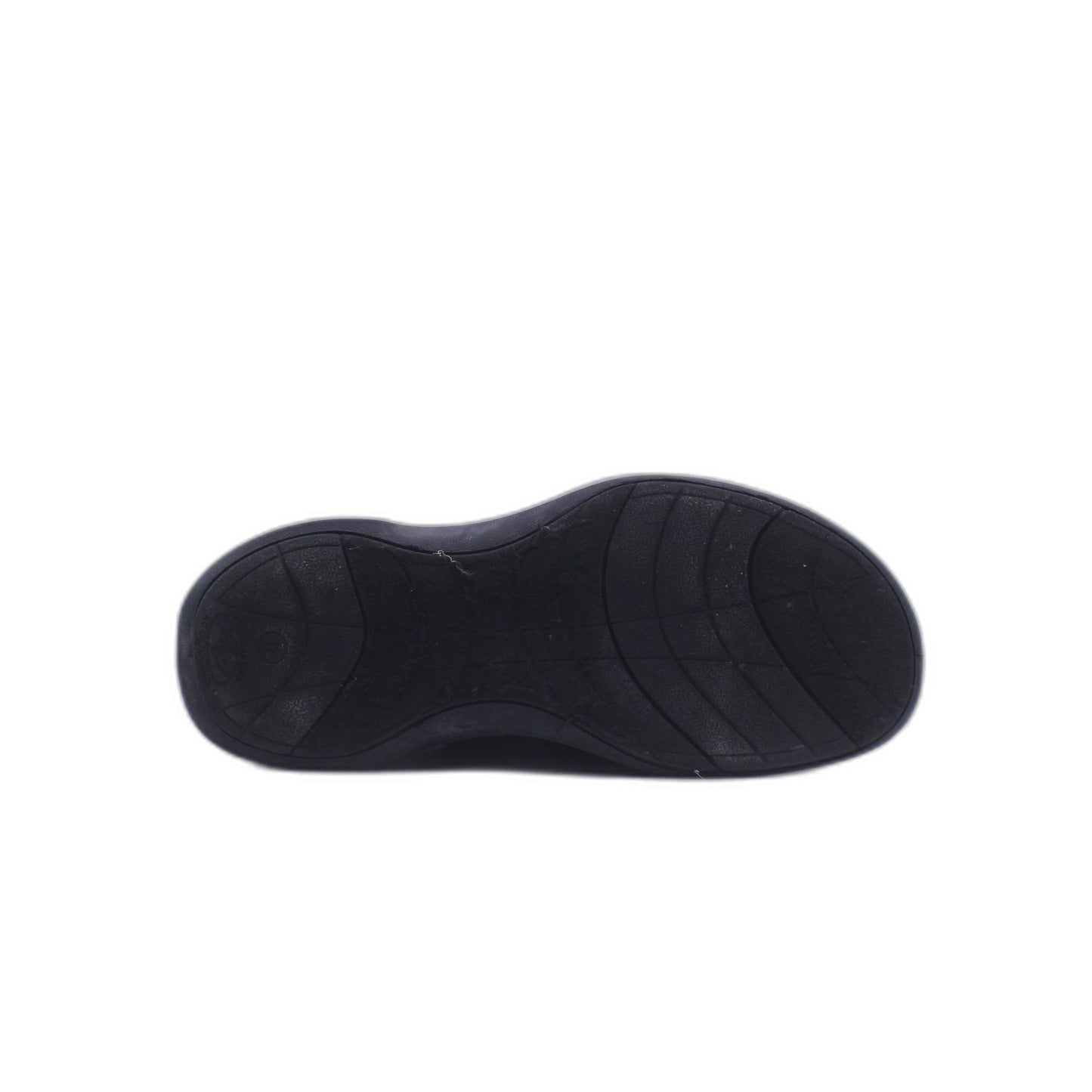 Athletic Work Memory Foam Black Shoe