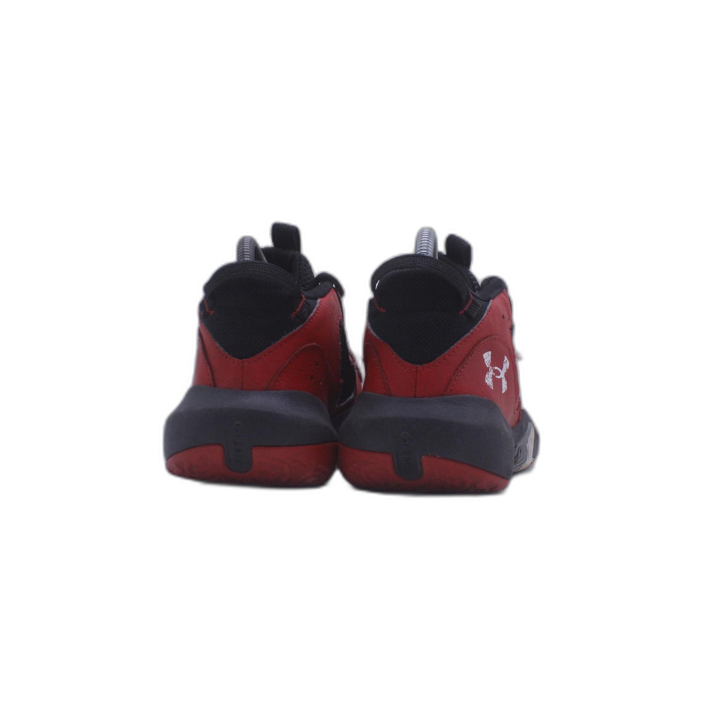 Under Armour Men's Lockdown 6 Red Black Basketball Shoe