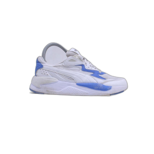 Puma XRay Speed Lace Up  Youth Boys White Sneaker
