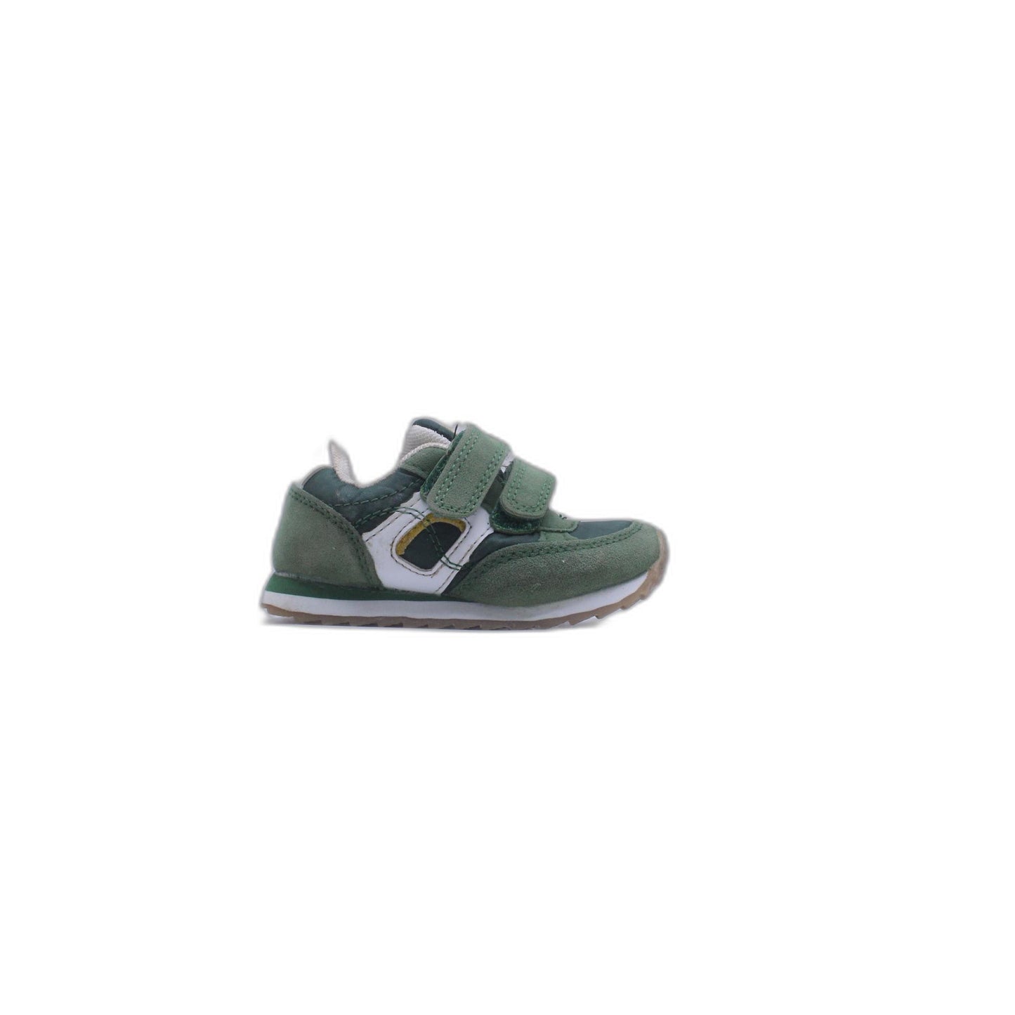 Rowing Crew Green Baby Shoe