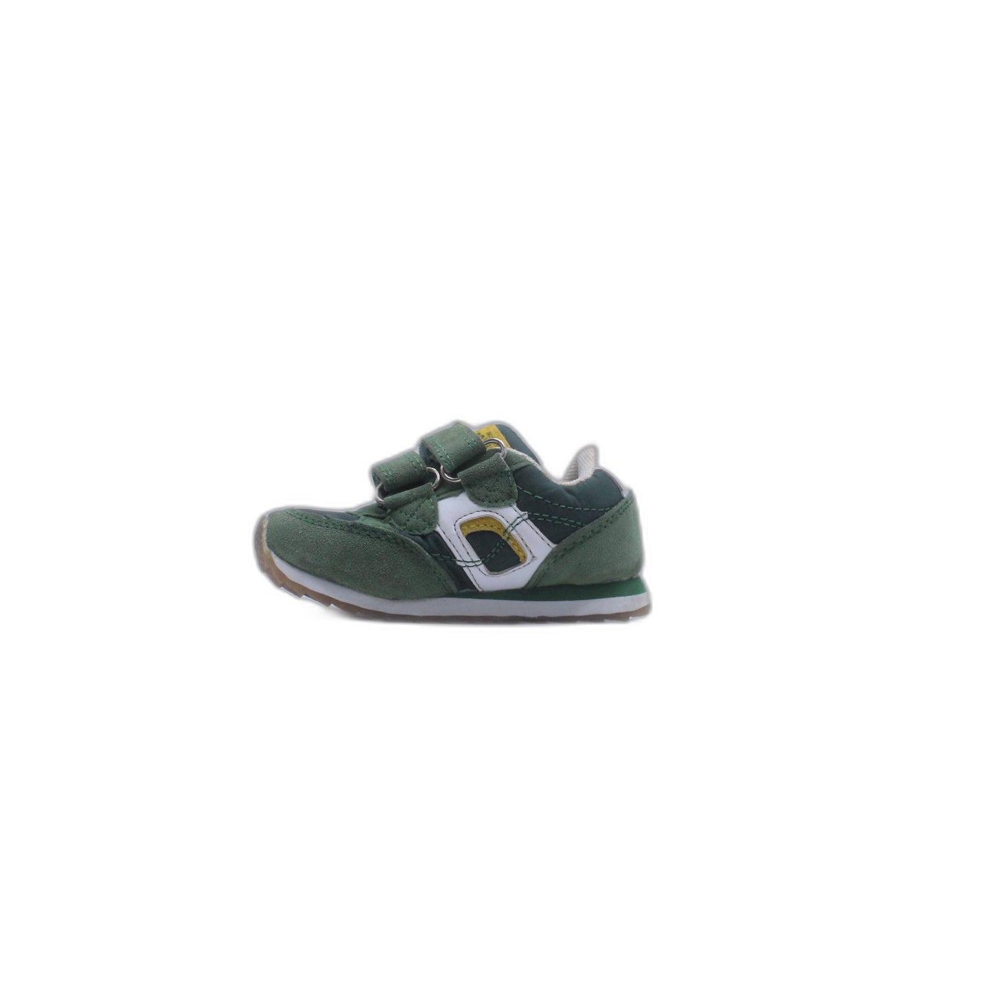 Rowing Crew Green Baby Shoe