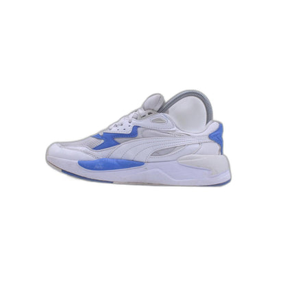Puma XRay Speed Lace Up  Youth Boys White Sneaker