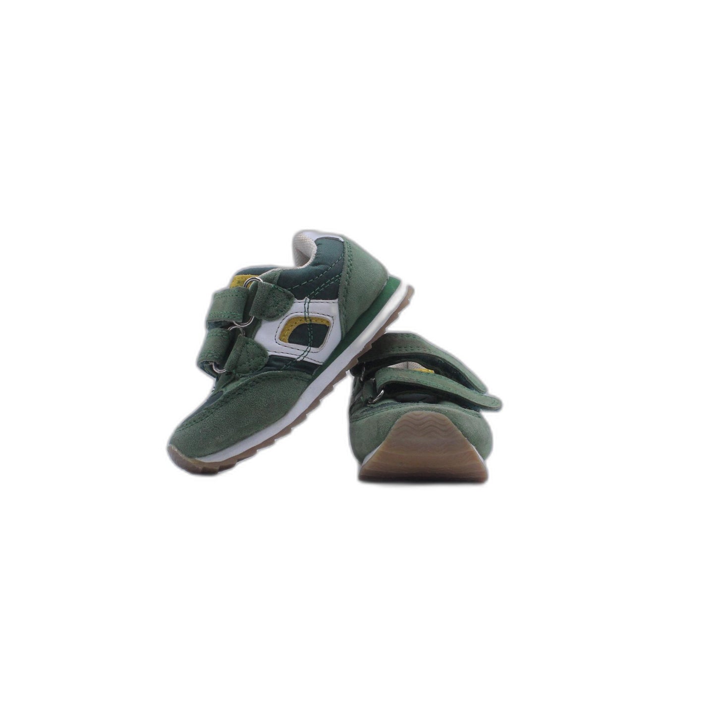 Rowing Crew Green Baby Shoe