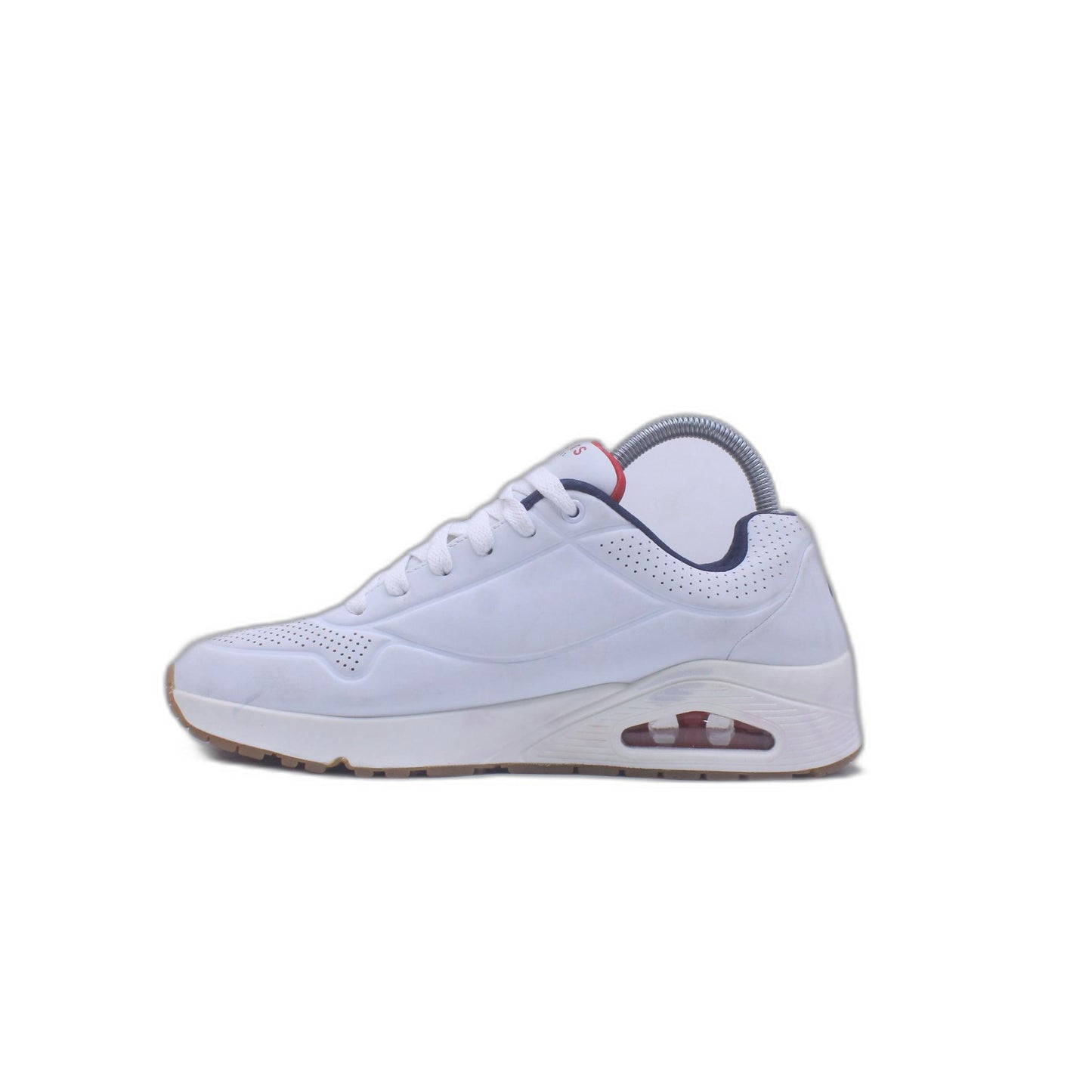 Skechers Womens Shimmer Away White Fashion Sneaker