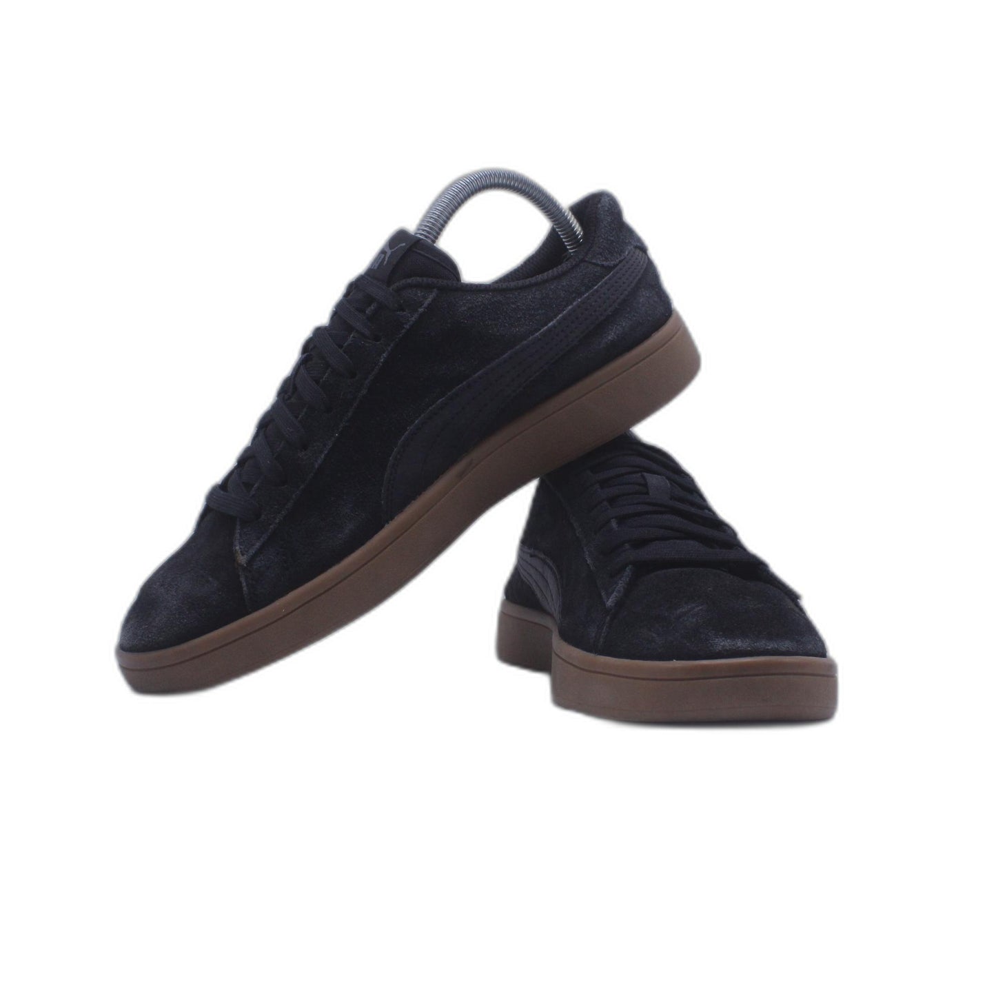 Puma Low Laces Fastened Rounded Toe Leather Shoes