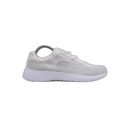 Skechers Go Walk Trainers White Model 15613 Soga Max Lace Up Shoe