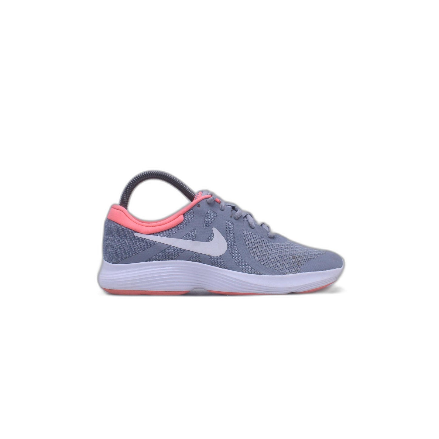 Nike Revolution 4 Girls Gray Running Shoe