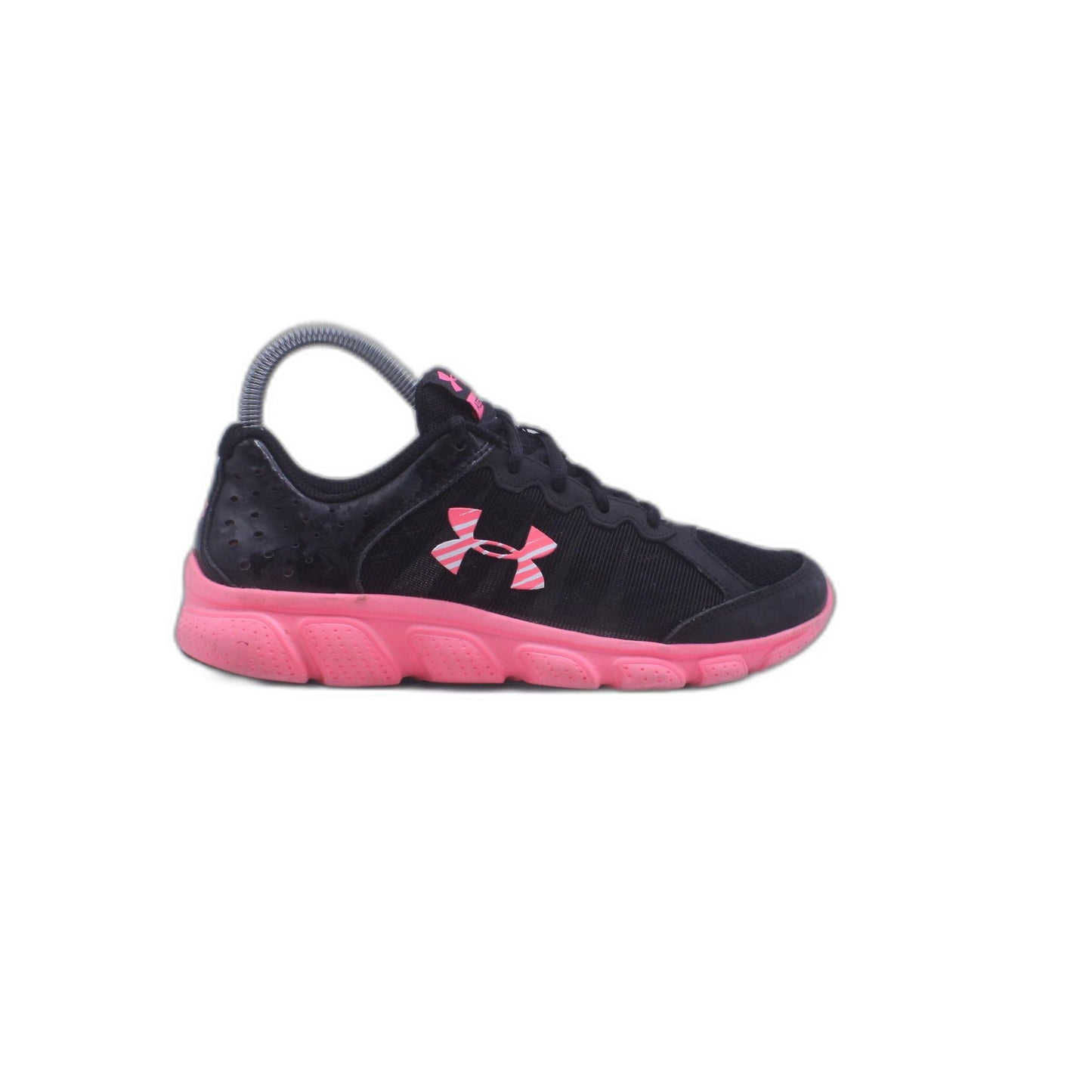 Under Armour Micro G Assert Black Pink Running Shoe