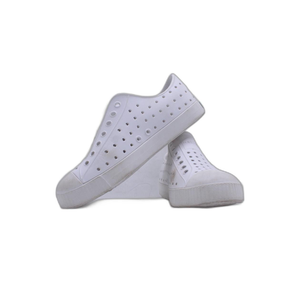 Native Unisex White Clog
