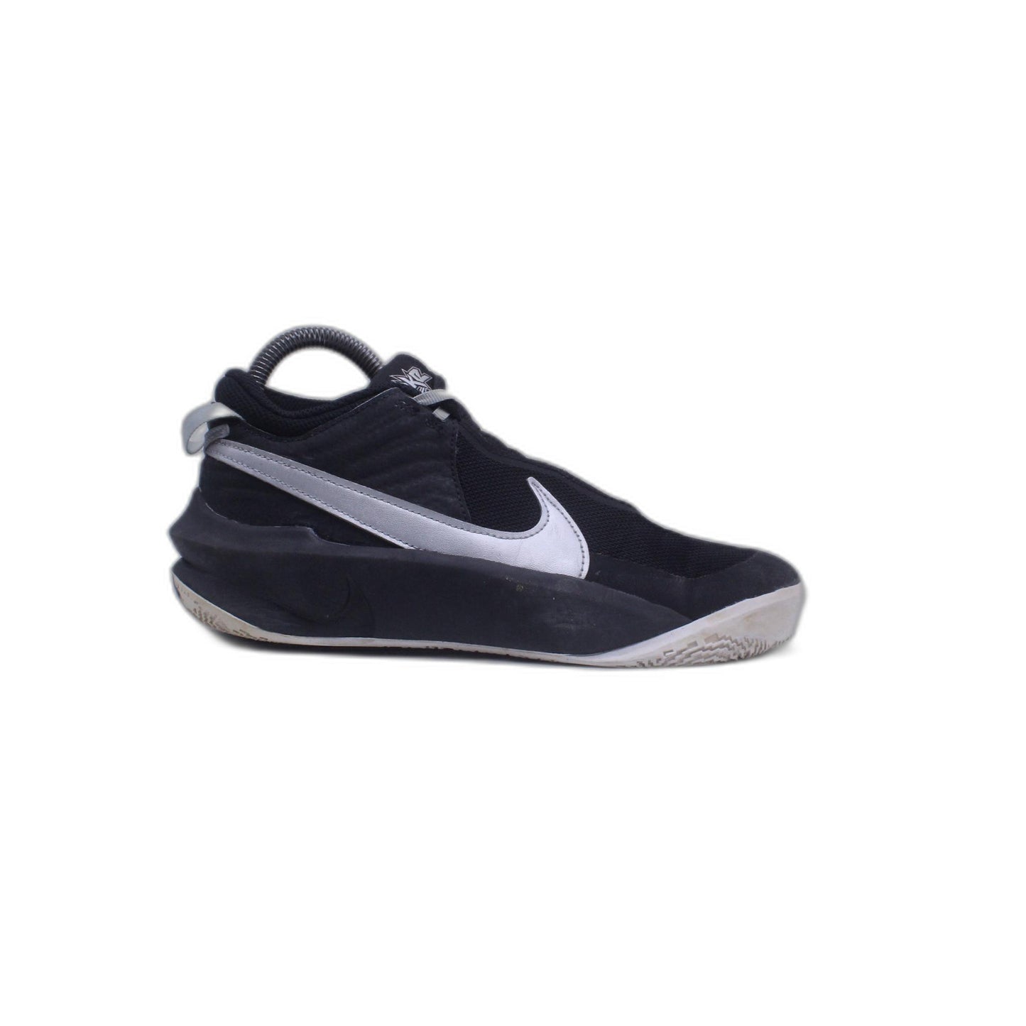 Nike Team Hustle Shoe Black Youth Basketball Shoe
