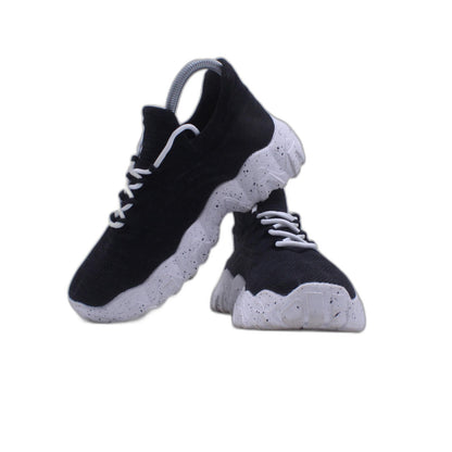 Black Women High Top Sneaker