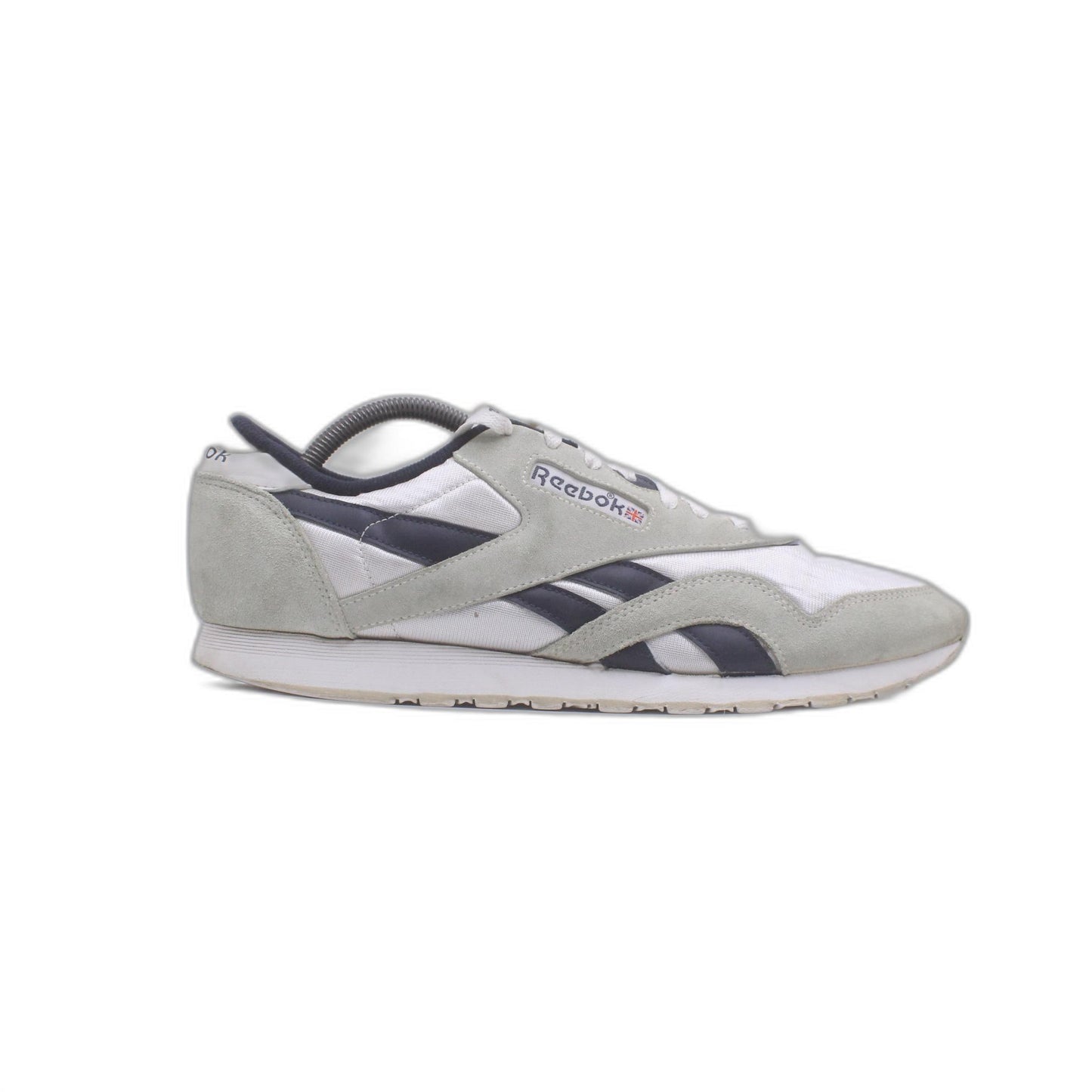 Reebok Classic Nylon White Grey Chalk Men Unisex Casual Lifestyle Shoe