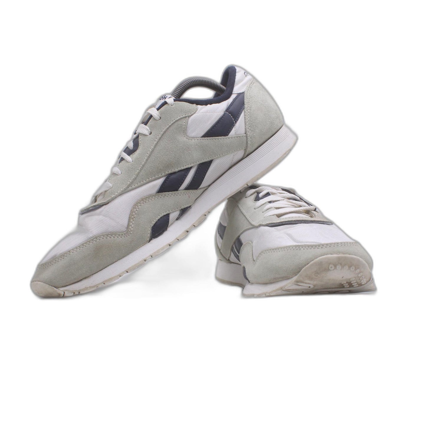 Reebok Classic Nylon White Grey Chalk Men Unisex Casual Lifestyle Shoe