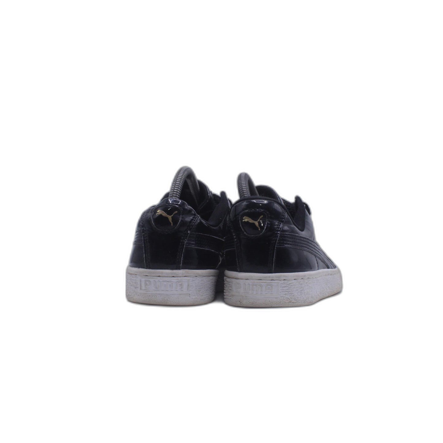 PUMA Basket Heart Patent Black W Sneaker
