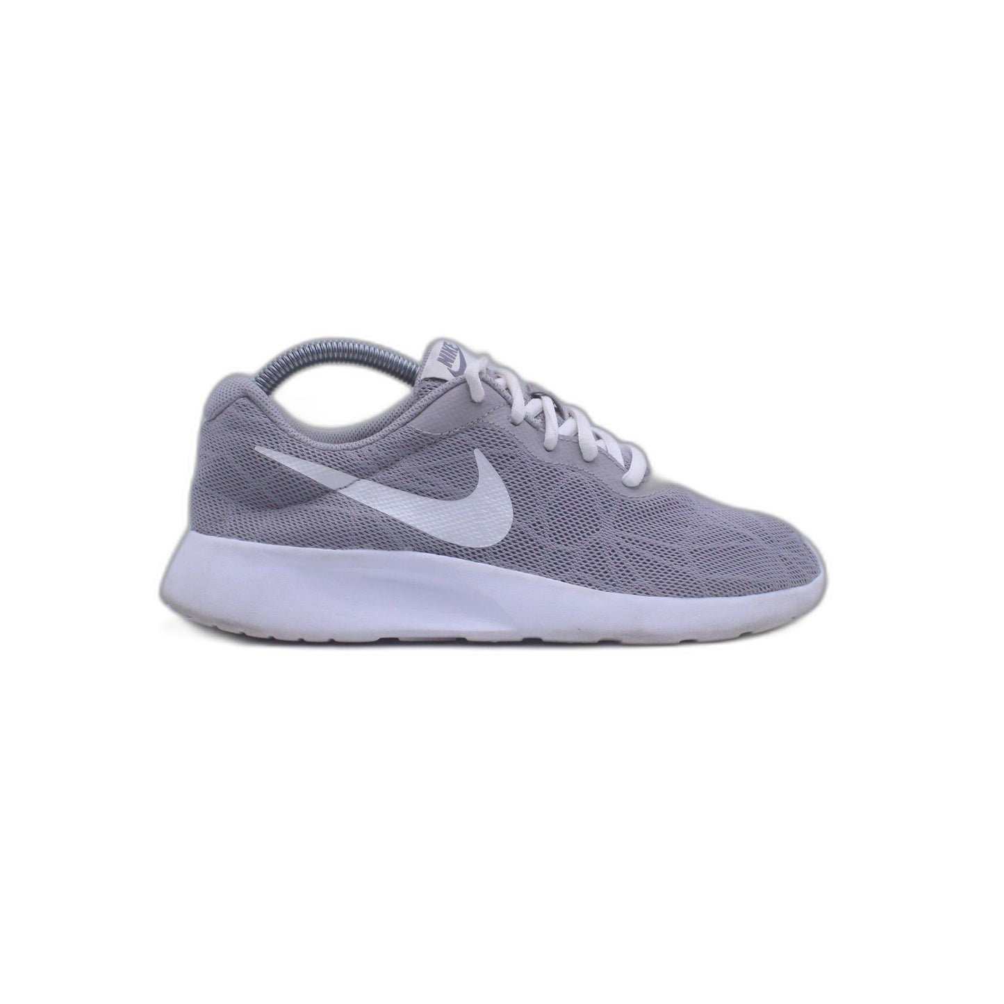 Nike Tanjun Gray White Athletic Comfort Running Shoes