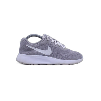 Nike Tanjun Gray White Athletic Comfort Running Shoes