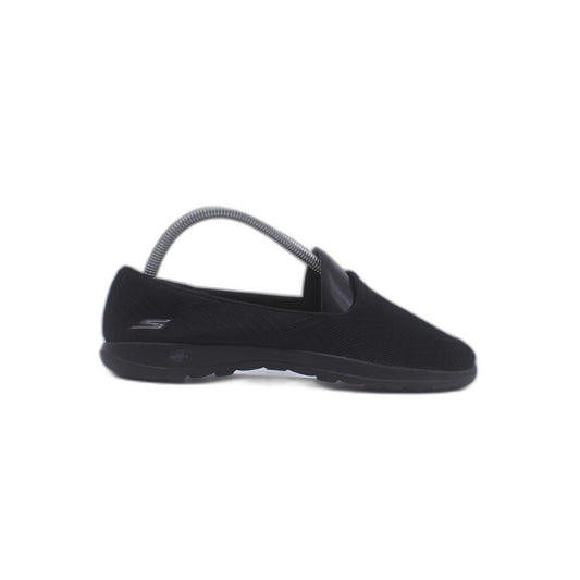 Skechers Shoes Goga Max Women Black Slip On Lightweight