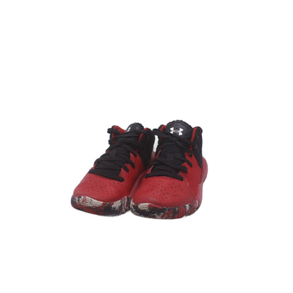 Under Armour Boys Jet 21 Red Basketball Shoe