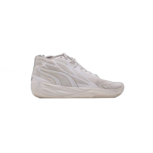 Puma MB.02 Frosted Ivory Black Mid Lamelo Melo Ball Shoe
