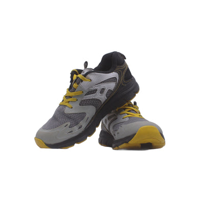 Stride Rite Gray Lime Green Athletic Shoe