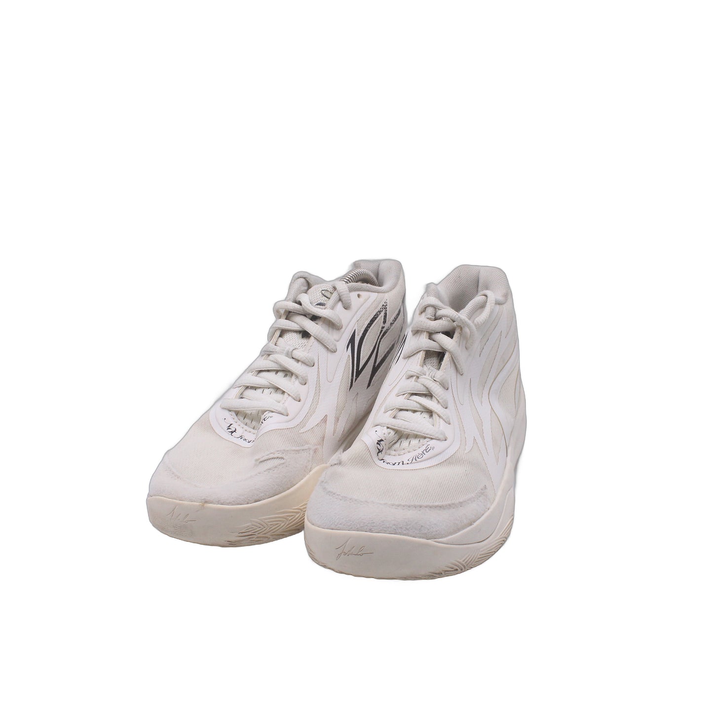 Puma MB.02 Frosted Ivory Black Mid Lamelo Melo Ball Shoe