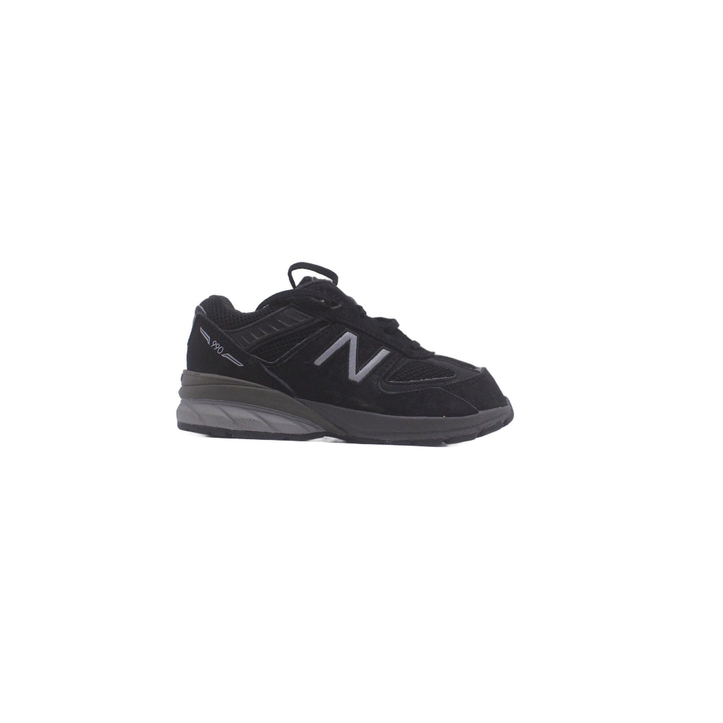 New Balance 990v5 Black Silver Running Shoe