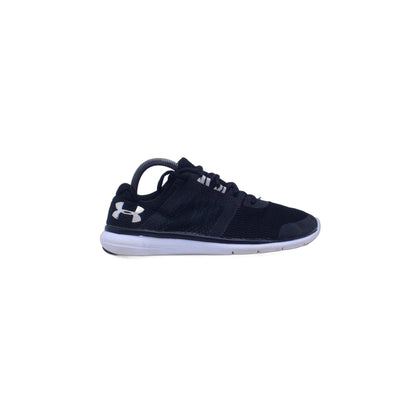 Under Armour Womens Threadborne Slingflex Black Running Shoe