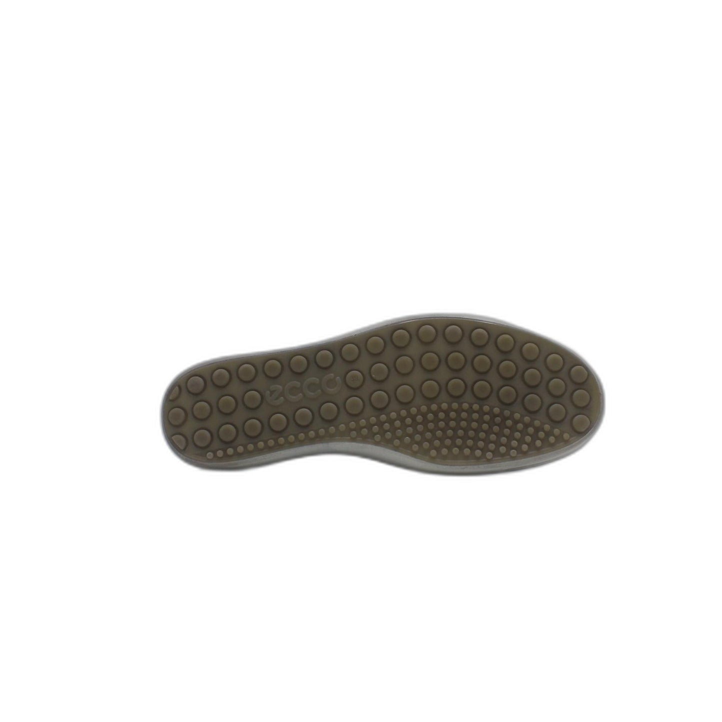 ECCO Mens Lite Moc Gray Leather Slip On Loafers Shoe